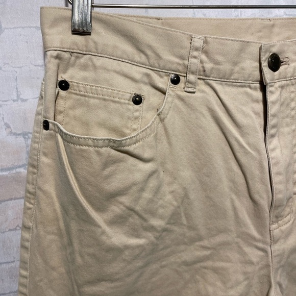 Lauren Cropped pants, Khaki, women Size 10. Excellent shape. Preowned, nice. - Picture 5 of 11